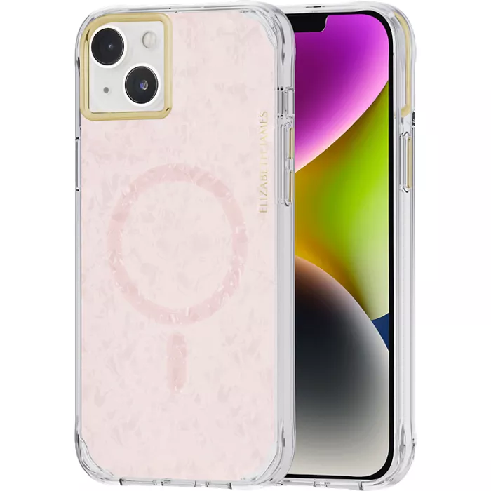 Elizabeth James Case with MagSafe for iPhone 14 Plus - Rose Acetate