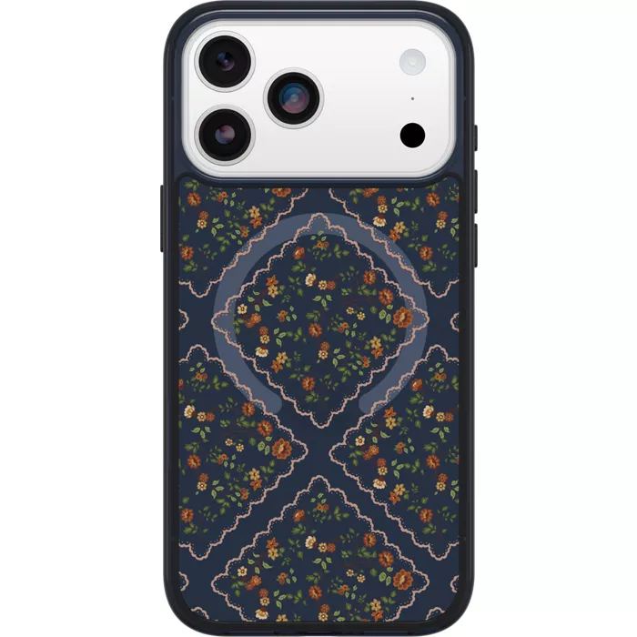 OtterBox Symmetry Series Clear Case with MagSafe for iPhone 17 Pro Max - Floral Romance
