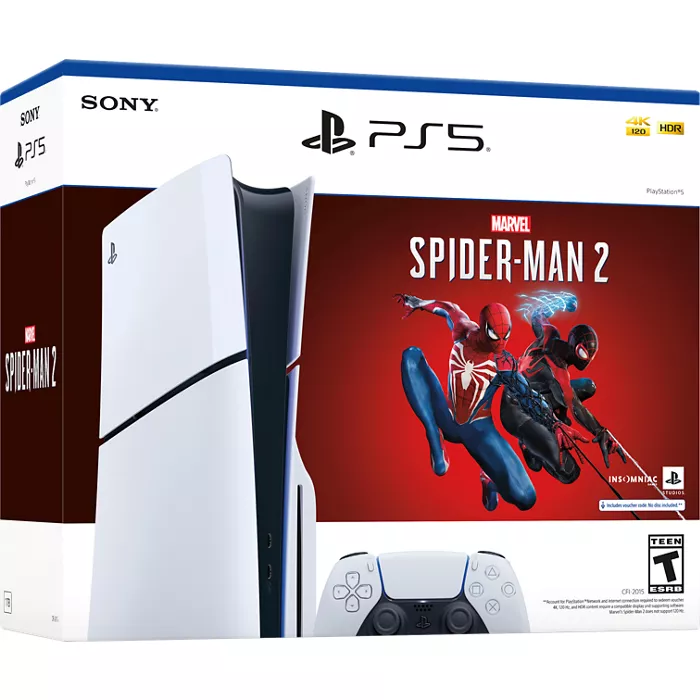 Sony PlayStation 5 Console Marvel’s Spider-Man 2 Bundle