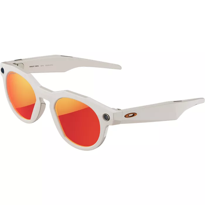 Oakley Meta HSTN glasses with Meta AI - Prizm Ruby