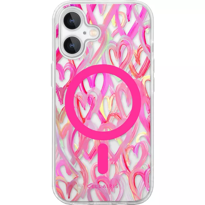 Cellairis Showcase with MagSafe for iPhone 16 - Heart Van Gogh