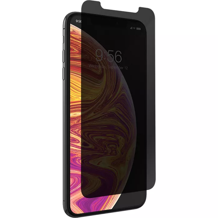 ZAGG InvisibleShield Glass+ Privacy Screen Protector for iPhone XS Max