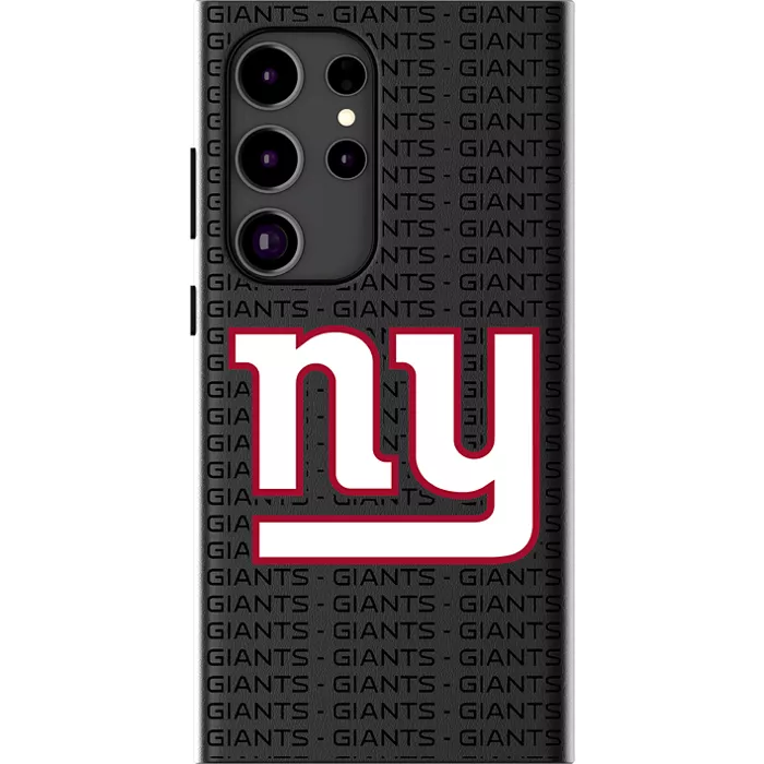 Keyscaper NFL Team Text Backdrop Case with Magnet for Galaxy S24 Ultra - New York Giants