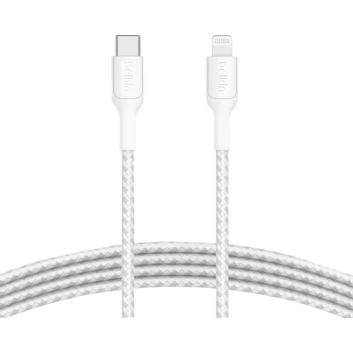 Belkin BoostCharge USB-C Cable with Lightning Connector, 2M