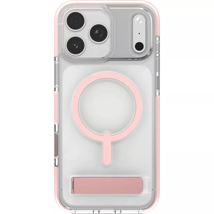 ZAGG Santa Cruz Snap Clear Kickstand Case with MagSafe for iPhone 17 Pro Max