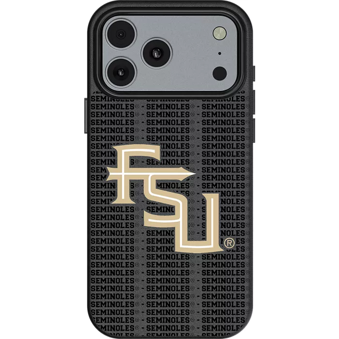 Keyscaper Text Backdrop Case with MagSafe for iPhone 17 Pro Max - Florida State University
