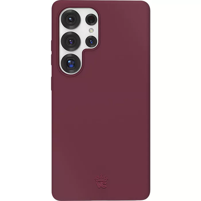 Velvet Caviar Case with Magnet for Galaxy S25 Ultra - Burgundy 1990