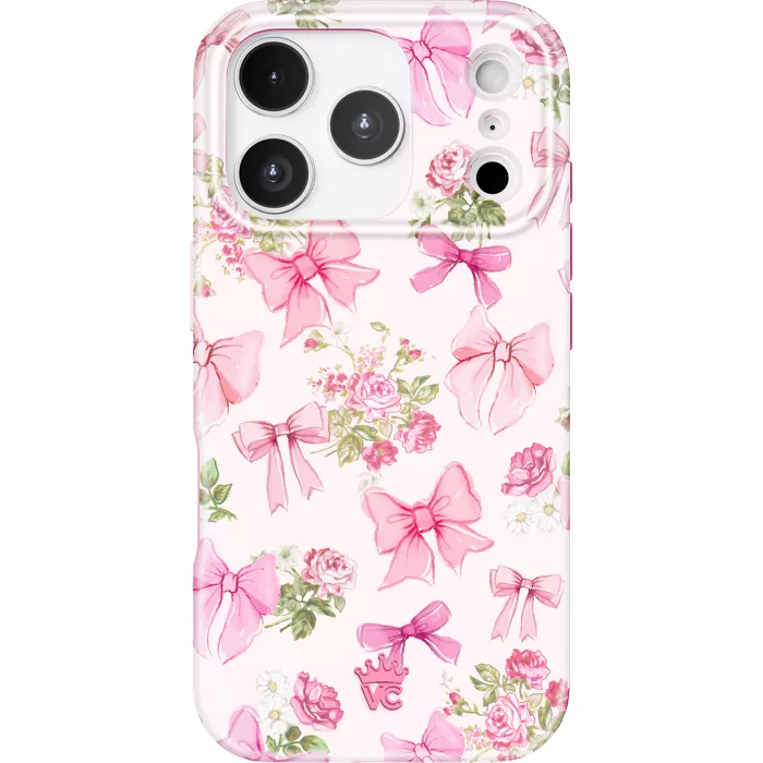 Velvet Caviar Case with MagSafe for iPhone 17 Pro - Posie Pink Bow