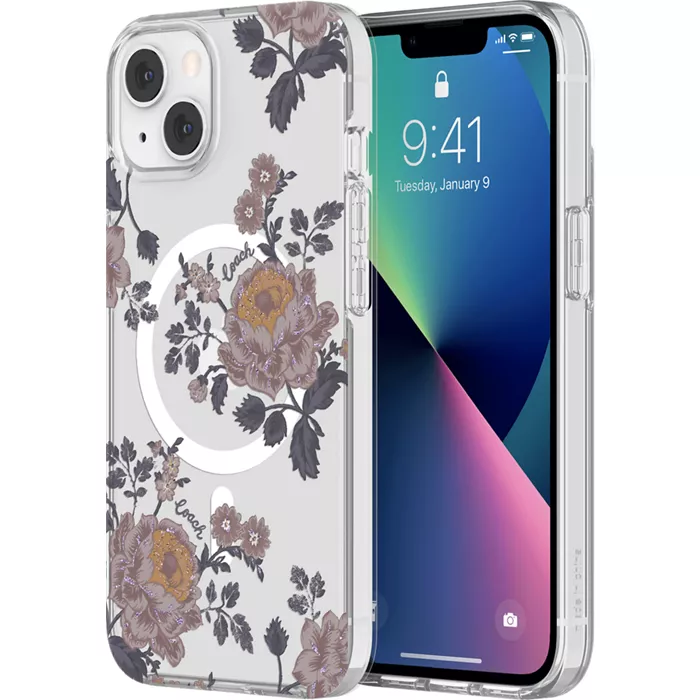 Coach Protective Hardshell Case with MagSafe for iPhone 13