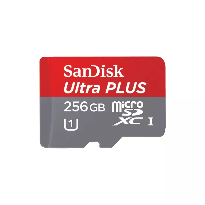 SanDisk Ultra Plus 256GB MicroSDXC UHS-I Card