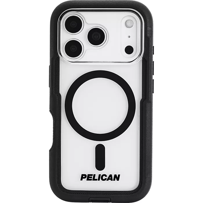 Pelican Voyager Clear Holster Case with MagSafe for iPhone 17 Pro