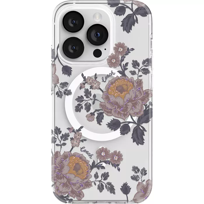 Coach Protective Case with MagSafe for iPhone 14 Pro - Moody Floral