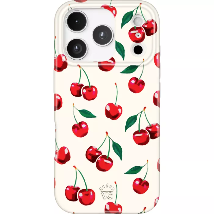 Velvet Caviar Case with MagSafe for iPhone 17 Pro - Mon Cheri Cherry