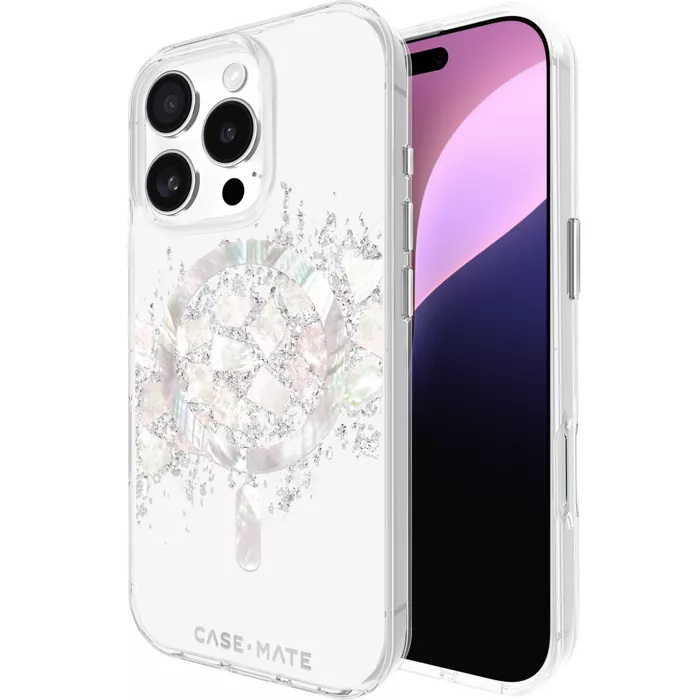 Case-Mate Karat Case with MagSafe for iPhone 16 Pro - Touch of Pearl