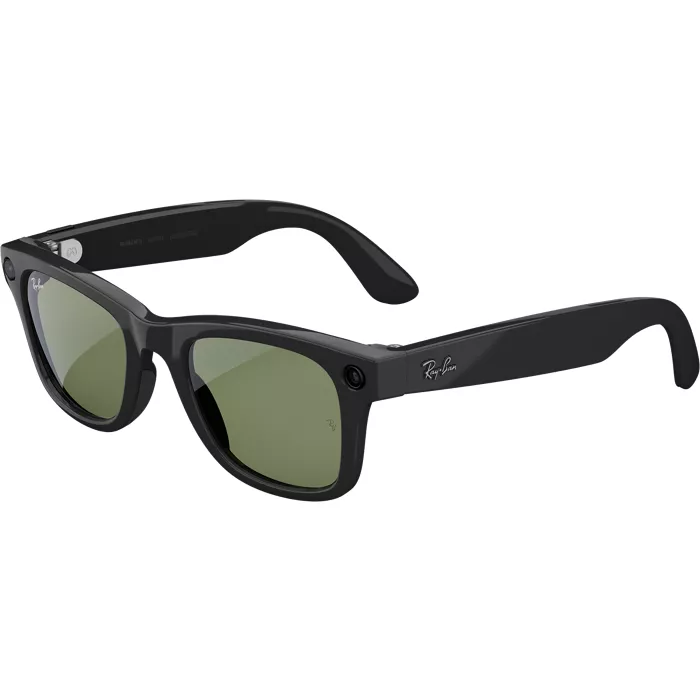 Ray-Ban Meta Wayfarer (Gen 2) – Shiny Black/Green lenses