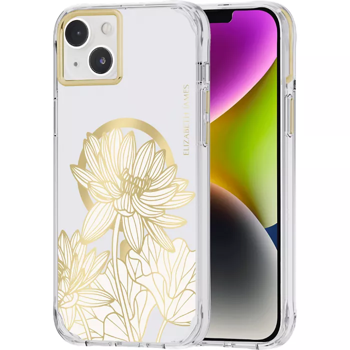 Elizabeth James Case with MagSafe for iPhone 14 Plus - Dahlia a-la Mode