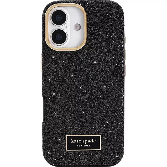 kate spade new york Crystal Pave Case with MagSafe for iPhone 17 - Nightfall