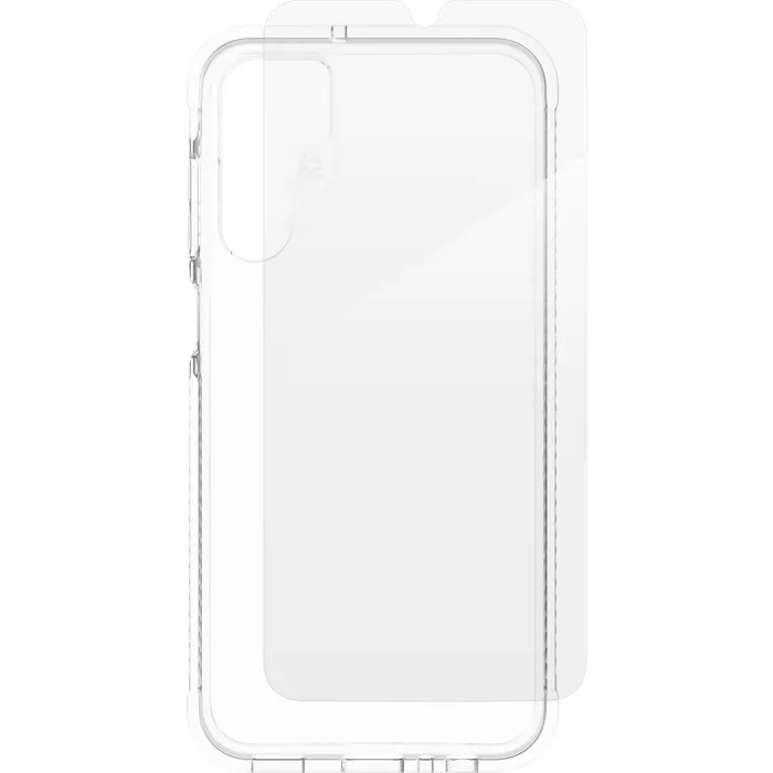 ZAGG 360 Protect Bundle with Clear Case and Tempered Glass Screen Protector for Galaxy A15