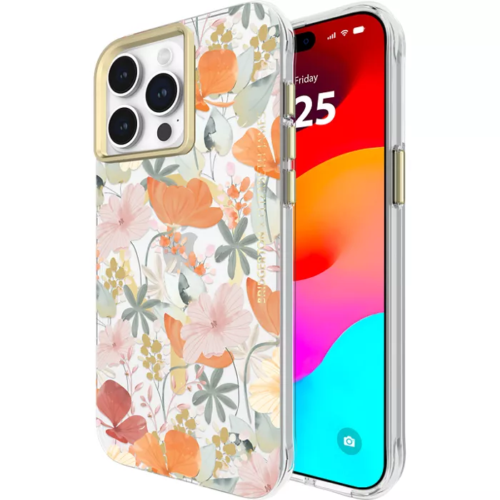 Bridgerton x Elizabeth James Case with MagSafe for iPhone 15 Pro Max - Lady Whistledown