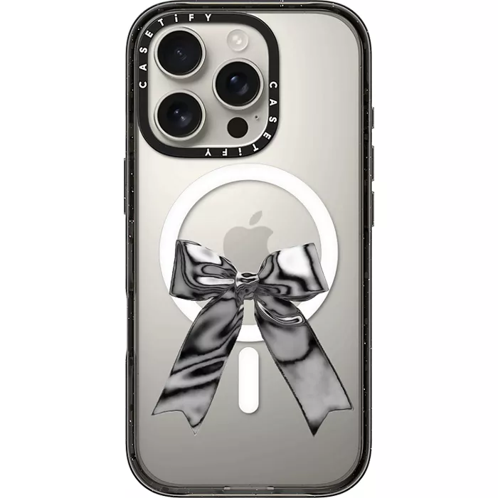 CASETiFY Impact Case with MagSafe for iPhone 16 Pro - Metallic Ribbon