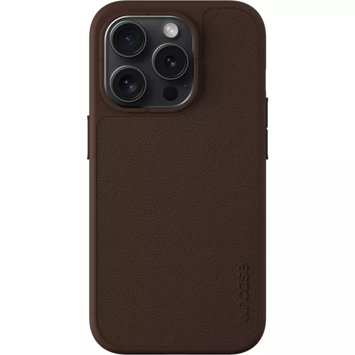 Incase ICON Mobile Case with Pebbled Leather with MagSafe for iPhone 15 Pro