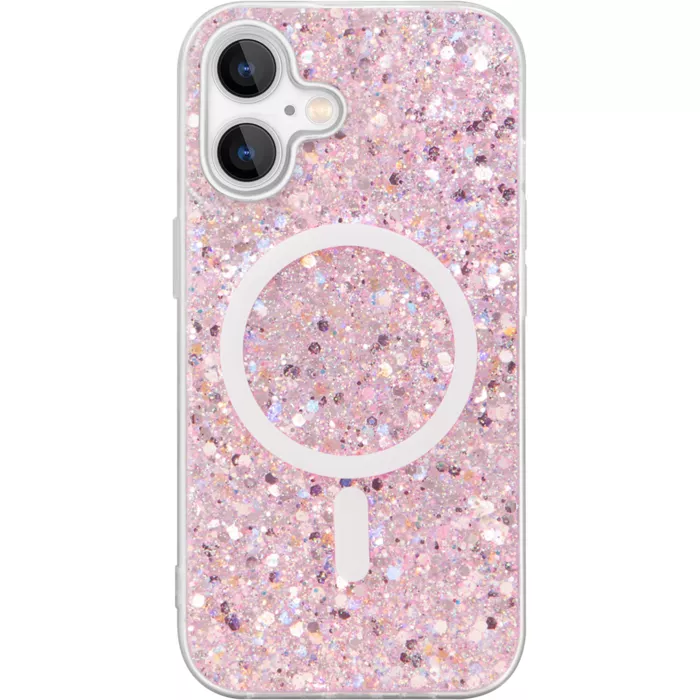Cellairis Showcase Glam with MagSafe for iPhone 16 - Baby Pink