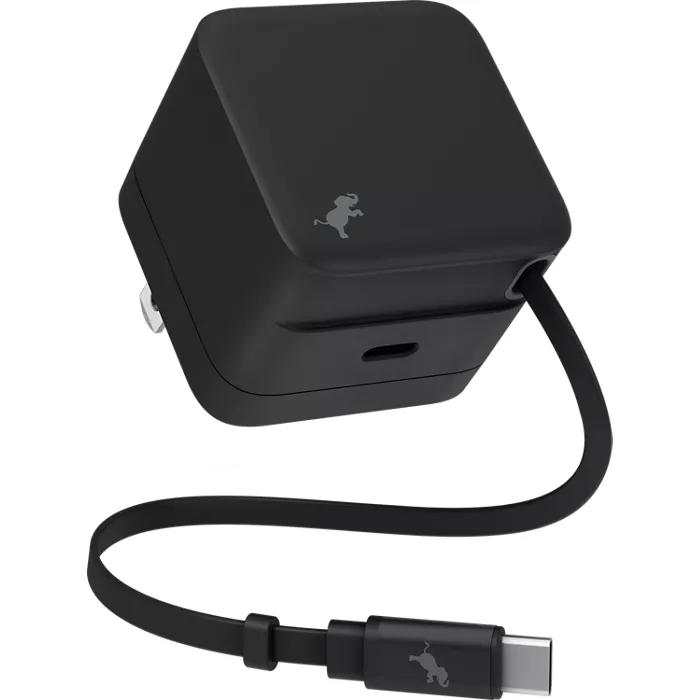 Nimble Wally Stretch 35W Wall Charger with Retractable USB-C Cable