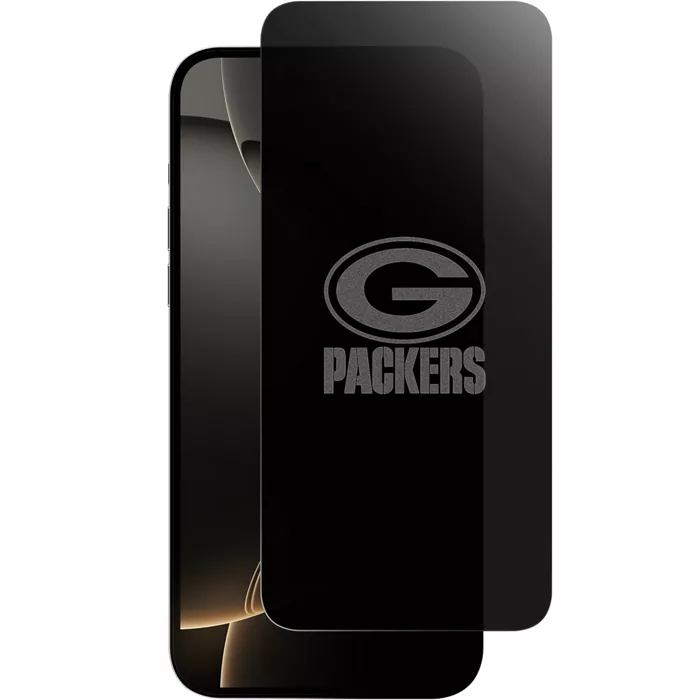 NFL Green Bay Packers Custom Privacy Glass for iPhone 17 Pro Max/16 Pro Max
