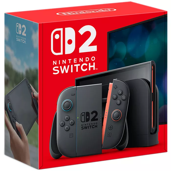 Nintendo Switch 2 - Light Blue and Light Red