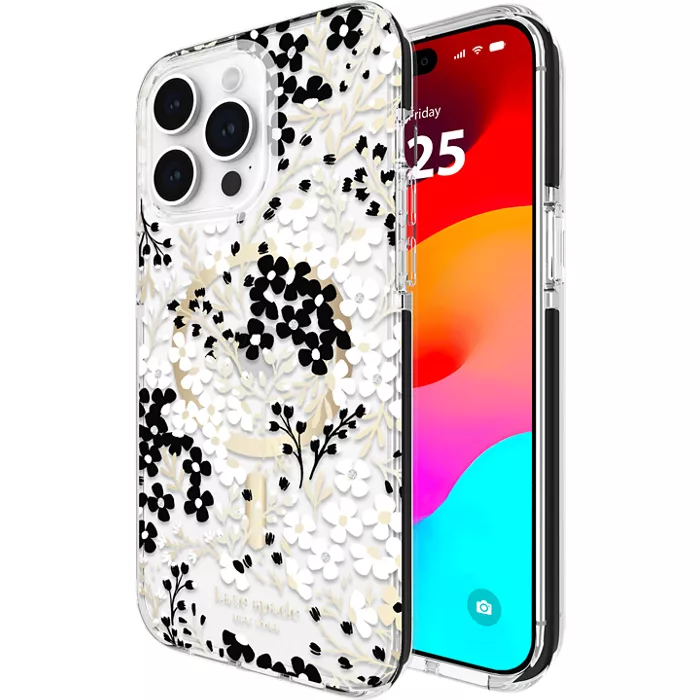 kate spade new york Tough Protective Case with MagSafe for iPhone 15 Pro Max - Multifloral