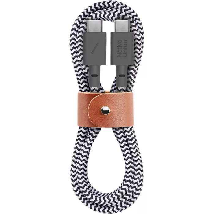Native Union Belt Cable USB-C to USB-C Charging Cable, 4ft