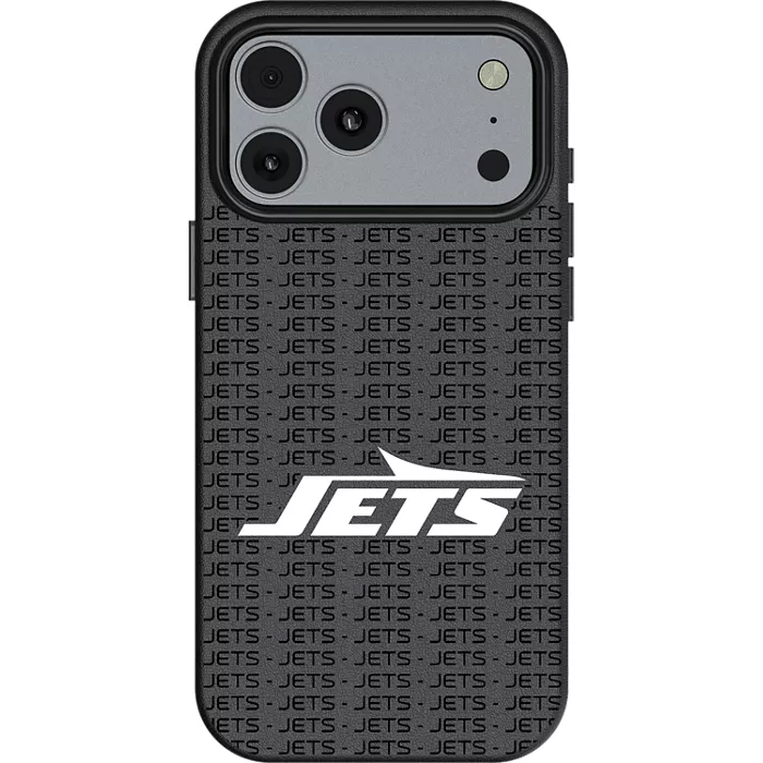 Keyscaper NFL Team Text Backdrop Case with MagSafe for iPhone 17 Pro Max - New York Jets