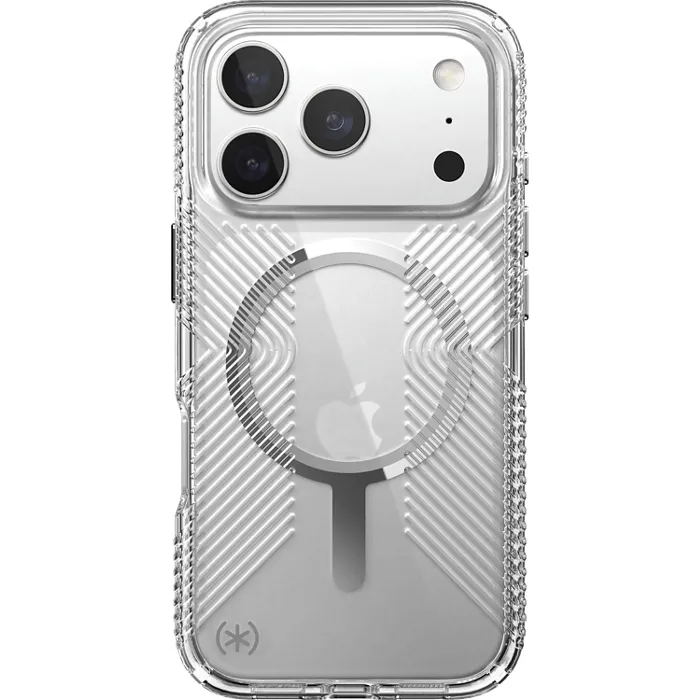Speck Presidio Perfect Clear Grip Case with MagSafe for iPhone 17 Pro