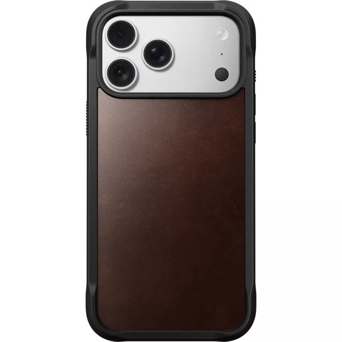 Nomad Rugged Leather Case with Magsafe for iPhone 17 Pro Max