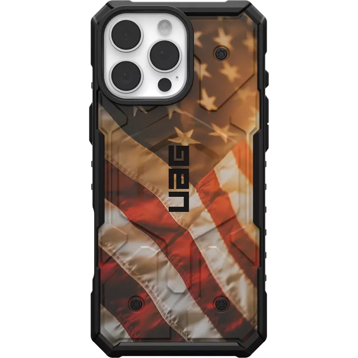 UAG Pathfinder SE Case with MagSafe for iPhone 16 Pro Max - American Flag