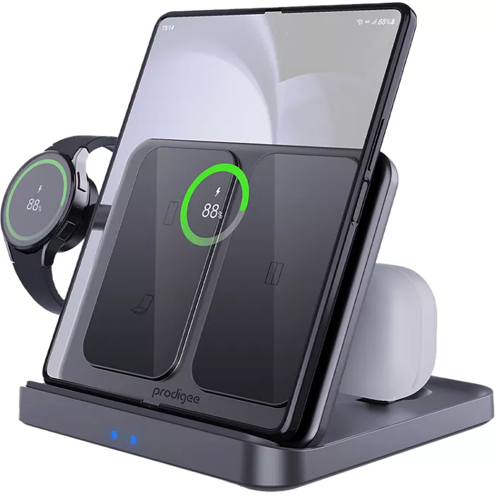 Prodigee Trio Fold Station 3-in-1 Charger for Samsung Devices