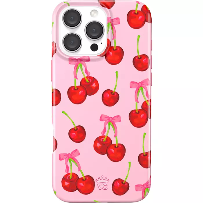 Velvet Caviar Case with MagSafe for iPhone 16 Pro Max - Sweet Cherry