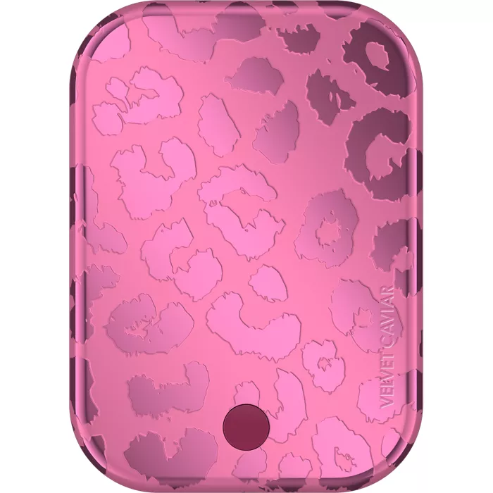 Velvet Caviar Leopard MagSafe Portable Power Bank - Pink Ruby