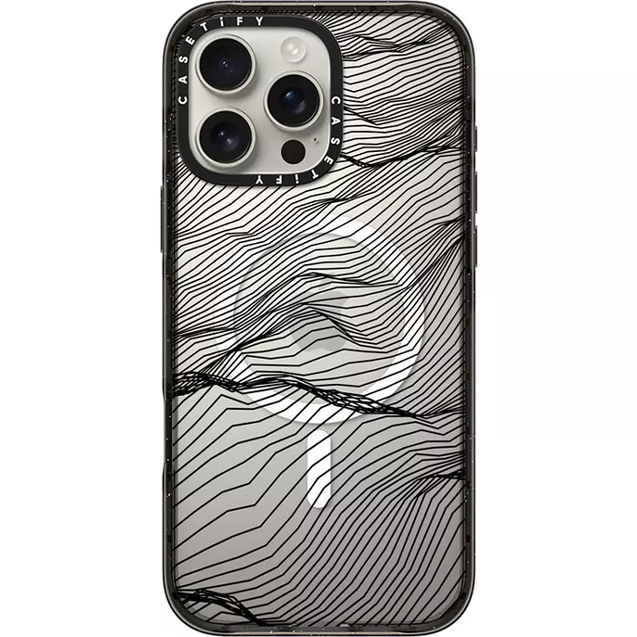 CASETiFY Impact Case with MagSafe for iPhone 16 Pro Max - Topography