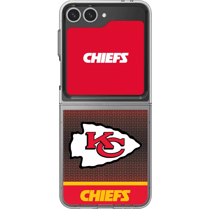 Samsung NFL Flipsuit Case and Card for Galaxy Z Flip6 - Kansas City Chiefs