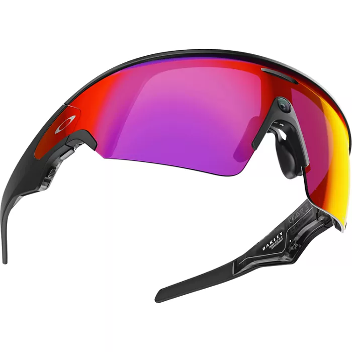 Oakley Meta Vanguard with Meta AI, Audio, Photo, Video Compatibility - Black/Prizm Road