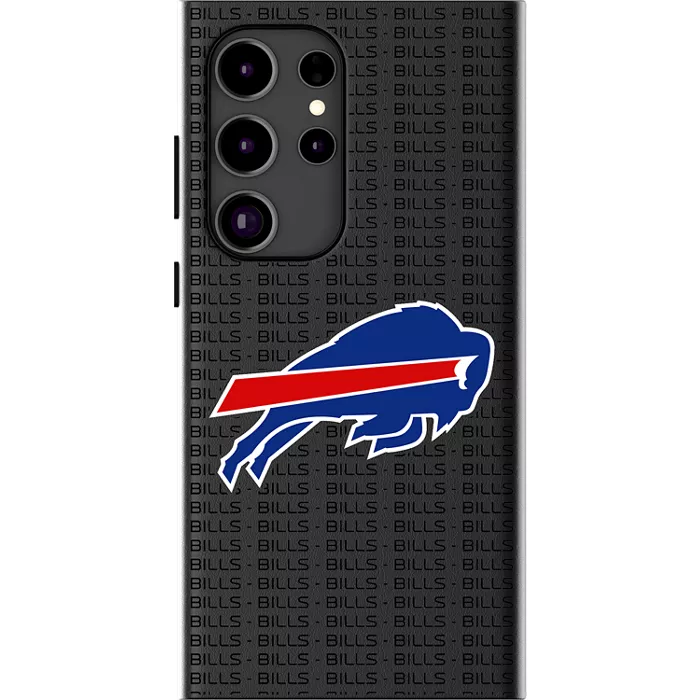 Keyscaper NFL Team Text Backdrop Case with Magnet for Galaxy S25 Ultra - Buffalo Bills