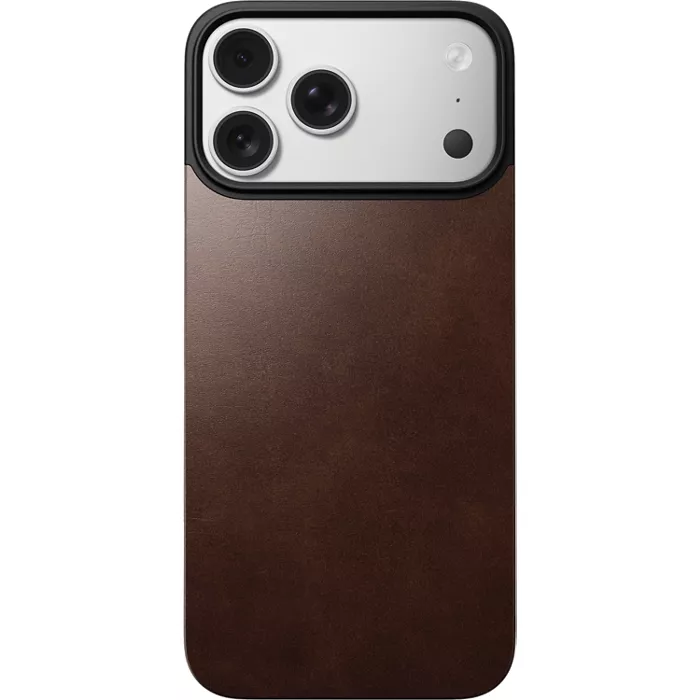 Nomad Horween Leather Back Case with MagSafe iPhone 17 Pro Max