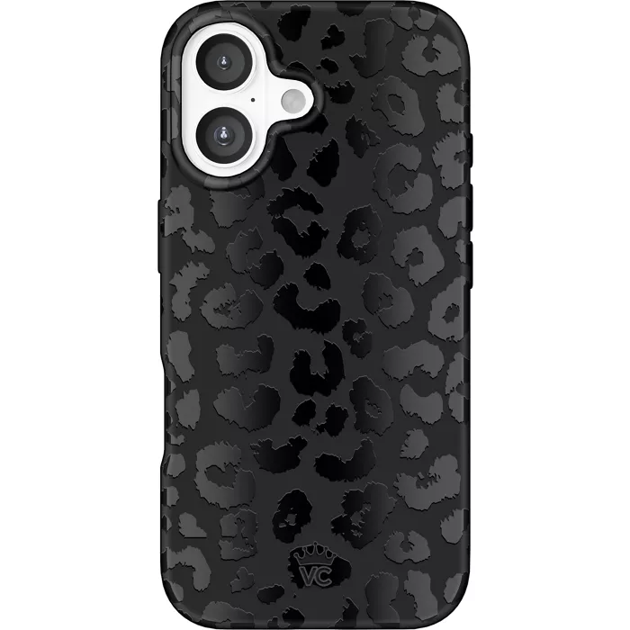 Velvet Caviar Case with MagSafe for iPhone 17 - Black Leopard