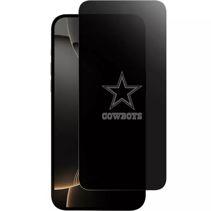 NFL Dallas Cowboys Custom Privacy Glass for iPhone 17 Pro Max/16 Pro Max