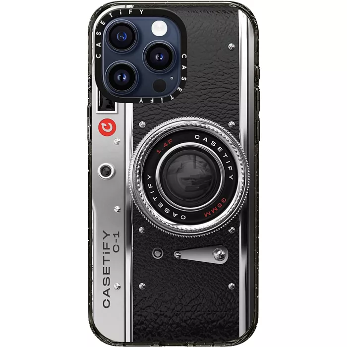 CASETiFY Impact Case with MagSafe for iPhone 15 Pro Max - Classic Camera