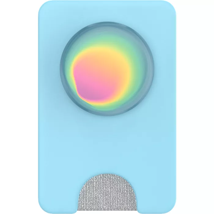 PopSockets PopWallet+ with MagSafe - Butterfly Pea Blue Boca