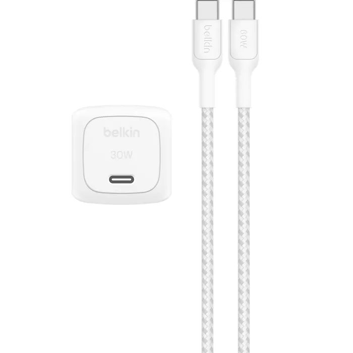 Belkin The Perfect Pair USB-C Cable & Wall Charging Bundle