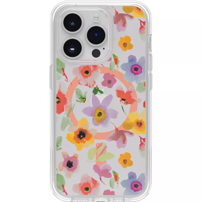 OtterBox Symmetry Series+ Case with MagSafe for iPhone 14 Pro - Hidden Garden