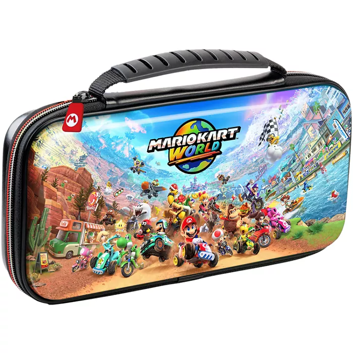 RDS Game Traveler Deluxe Travel Case Mario Kart World for Nintendo Switch/Nintendo Switch OLED/Nintendo Switch 2